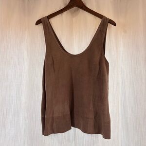 Joie Chocolate Brown Tank Top